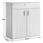 Modern Multi-Purpose Storage Cabinet with Drawer - Image 3