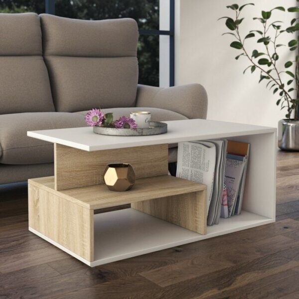 Modern Geometrical MDF Coffee Table