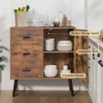 Functional Storage Cabinet – Perfect for Hallway, Living & Bedroom P#-058 - Image 2