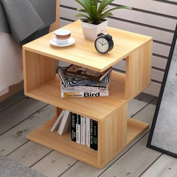 Stylish Wooden Display & Storage Accent Table P#-024