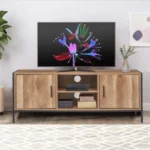 Minimalist TV Unit – Lounge Console & Organizer Table P#059 - Image 3