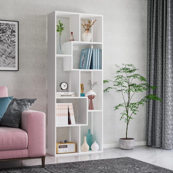 Bookcase Lounge Cabinet – Stylish Storage Organizer for Living Room P#-009