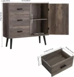 Functional Storage Cabinet – Perfect for Hallway, Living & Bedroom P#-058 - Image 4