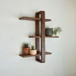 Modern MDF Wall-Mounted Display Shelf – Elegant Decorative Shelf P#-043