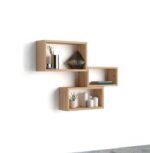 Floating Wall Shelf Set – 48 Inch Wood Display Shelf for Living Room & Bedroom - Image 3