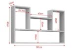 Unique Tetris-Style Wall Shelf | Modern Interlocking Storage Display - Image 2