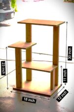 Modern Minimalist Asymmetric Stepped Display Stand - Image 2