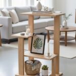 Modern Minimalist Asymmetric Stepped Display Stand