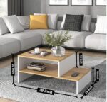 Modern Living Room Stepped Center Table - Image 2