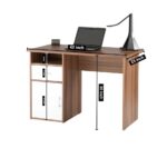 Modern 42-Inch Computer Desk with Storage Cabinet and Drawer - Image 2