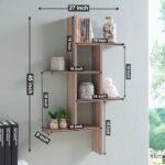 Modern Interlocking Wall Shelf Unit - Image 2