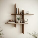 Unique interlocking floating wall shelf | Display Shelf