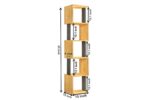 Modern 5-Tier Tall Open Bookshelf – 65" MDF Wood Storage Unit - Image 2